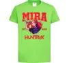 Детская футболка Mira Huntrix Лаймовый фото