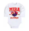 Детский боди Mira Huntrix Белый фото