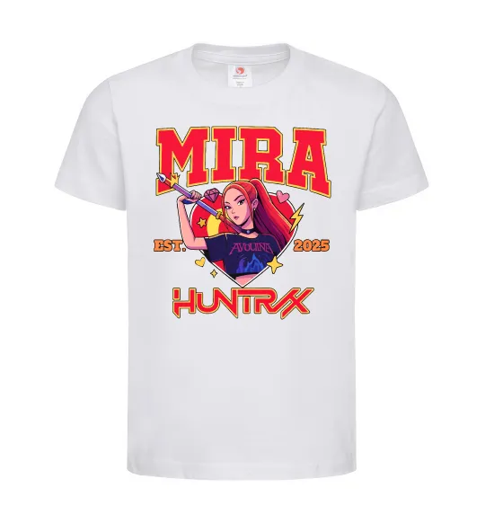 Детская футболка Mira Huntrix Белый фото