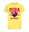 Детская футболка Mira Huntrix Лимонный фото