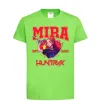 Детская футболка Mira Huntrix Лаймовый фото