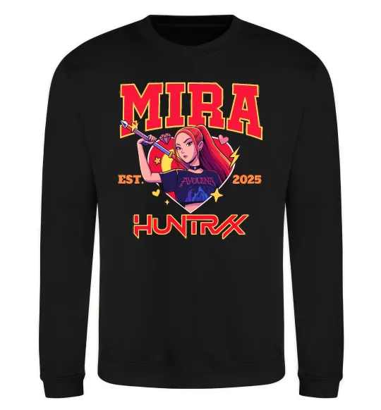 Свитшот Mira Huntrix Черный фото