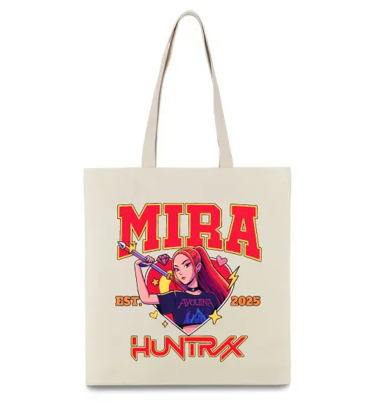 Эко-сумка Mira Huntrix Бежевый фото