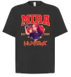 Футболка Оверсайз Mira Huntrix Чорний фото