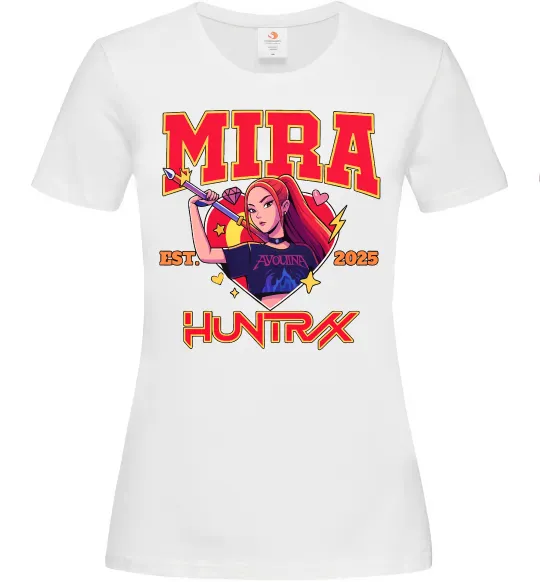 Женская футболка Mira Huntrix Белый фото