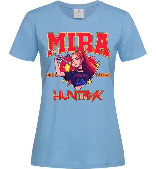 Женская футболка Mira Huntrix Голубой фото
