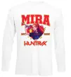 Лонгслив Mira Huntrix Белый фото