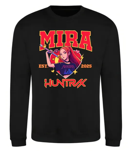 Свитшот Mira Huntrix Черный фото