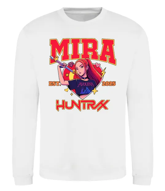 Свитшот Mira Huntrix Белый фото