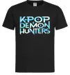 Мужская футболка KPOP Demon Hunters Черный фото