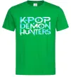 Мужская футболка KPOP Demon Hunters Зеленый фото