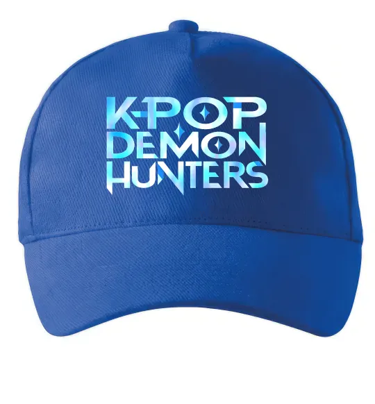 Кепка KPOP Demon Hunters Ярко-синий фото