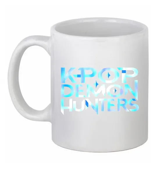 Чашка керамическая KPOP Demon Hunters Белый фото