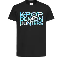 Детская футболка Zoey Huntrix KPOP Demon Hunters Ярко-синий фото