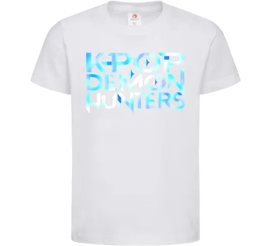 Детская футболка KPOP Demon Hunters Белый фото