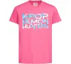 Детская футболка KPOP Demon Hunters Ярко-розовый фото