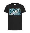 Детская футболка KPOP Demon Hunters Черный фото