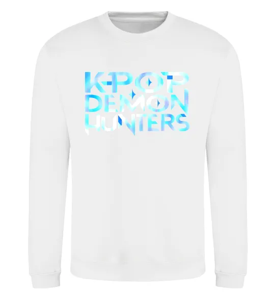 Свитшот KPOP Demon Hunters Белый фото