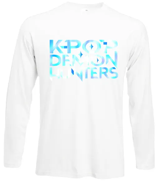 Лонгслів KPOP Demon Hunters Білий фото