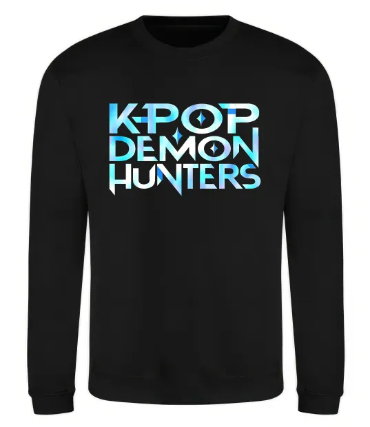 Світшот KPOP Demon Hunters Чорний фото