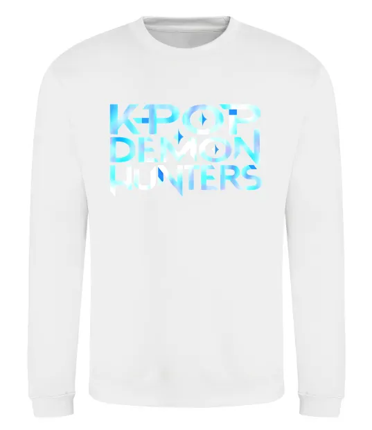 Світшот KPOP Demon Hunters Білий фото