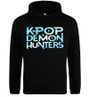 Женская толстовка (худи) KPOP Demon Hunters Черный фото