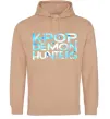 Женская толстовка (худи) KPOP Demon Hunters Песочный фото