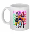 Чашка керамическая KPOP Demon Hunters Huntrix Белый фото