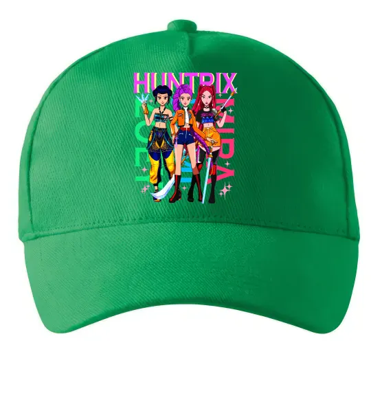 Кепка KPOP Demon Hunters Huntrix Зеленый фото