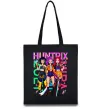 Эко-сумка KPOP Demon Hunters Huntrix Черный фото