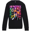 Детский Свитшот KPOP Demon Hunters Huntrix Черный Детский Свитшот KPOP Demon Hunters Huntrix Черный фото