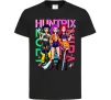 Детская футболка KPOP Demon Hunters Huntrix Черный фото