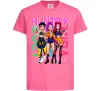 Детская футболка KPOP Demon Hunters Huntrix Ярко-розовый фото