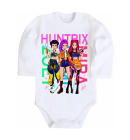 Дитячий бодік KPOP Demon Hunters Huntrix Білий фото