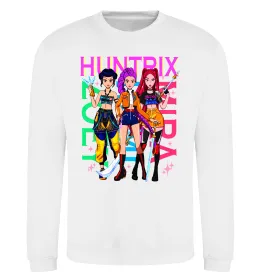Свитшот KPOP Demon Hunters Huntrix Белый фото
