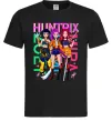 Мужская футболка KPOP Demon Hunters Huntrix Черный фото