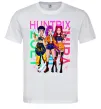Мужская футболка KPOP Demon Hunters Huntrix Белый фото