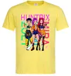 Мужская футболка KPOP Demon Hunters Huntrix Лимонный фото