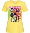 Женская футболка KPOP Demon Hunters Huntrix Лимонный фото