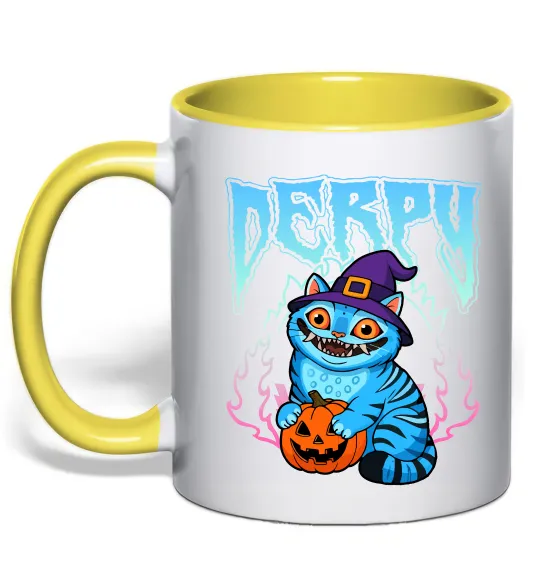 Чашка с цветной ручкой Derpy Demon Hunters Лимонный фото