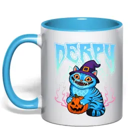 Чашка с цветной ручкой