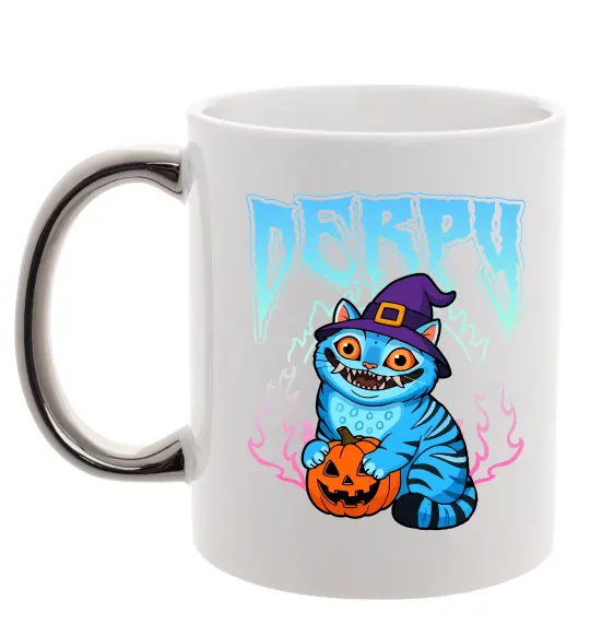 Чашка с цветной ручкой Derpy Demon Hunters Серебро фото