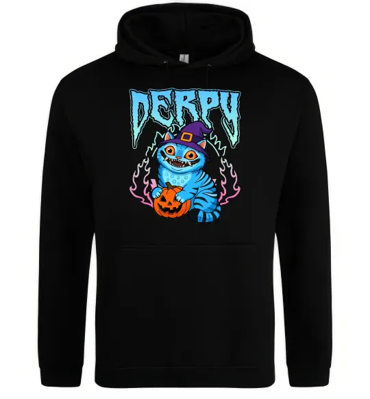 Мужская толстовка (худи) Derpy Demon Hunters Черный фото