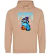 Мужская толстовка (худи) Derpy Demon Hunters Песочный фото