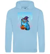 Жіноча толстовка (худі) Derpy Demon Hunters Блакитний фото