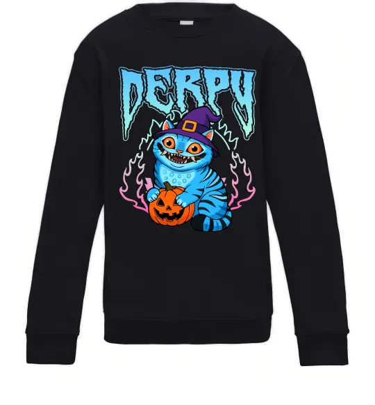 Детский Свитшот Derpy Demon Hunters Черный фото