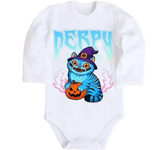 Детский боди Derpy Demon Hunters Белый фото