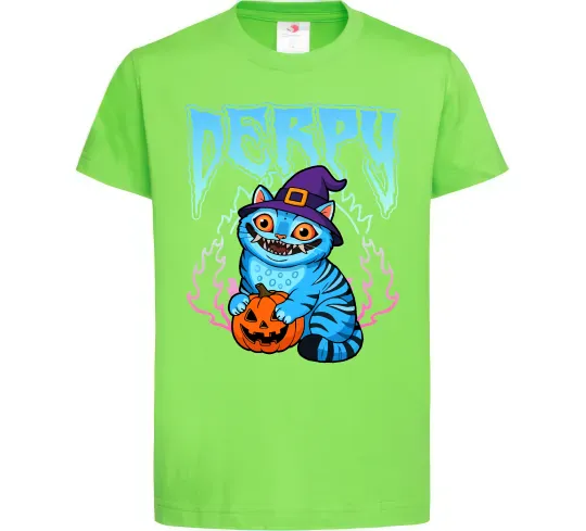 Детская футболка Derpy Demon Hunters Лаймовый фото