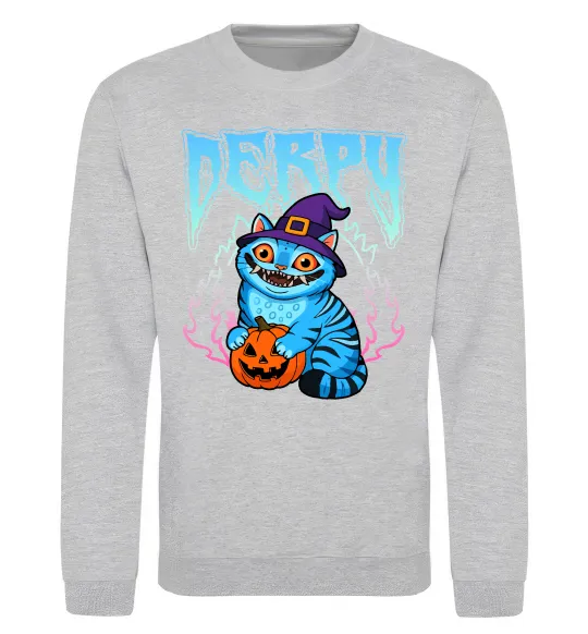 Свитшот Derpy Demon Hunters Серый меланж фото
