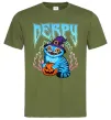 Мужская футболка Derpy Demon Hunters Оливковый фото